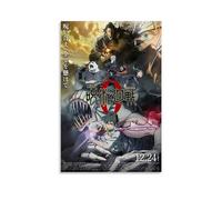 Shmaicheho Jujutsu Poster Kaisen Anime Comics Cover Canvas Poster Wall Art Decor Living Room Bedroom Decoration Posters 24x36inch(60x90cm) Unframe-style-2