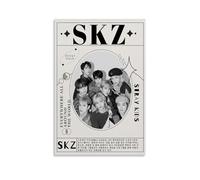 Shmaicheho Stray Poster Kids Kpop Vintage Music Group Canvas Poster Wall Art Decor Living Room Bedroom Decoration Posters 12x18inch(30x45cm) Unframe-style-3