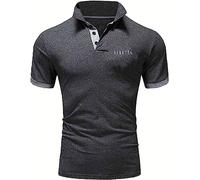 SHMIZZ Men's Polo T-Shirts Short Sleeves for beretta Print Summer Pullover Casual T Shirts Golf Tennis Sport Polo Tee Top Clothes - Teen Gift-D||XXL