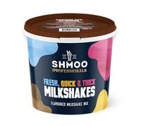 Shmoo Chocolate Flavour Milkshake, Fresh Thick Ice Cream Textured Chocolate Milkshake Powder Base 1.8kg (138 Regular Servings Per Tub)
