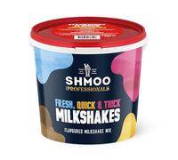 Shmoo Strawberry Flavour Milkshake, Fresh Thick Ice Cream Textured Strawberry Milkshake Powder Base 1.8kg (138 Regular Servings Per Tub)