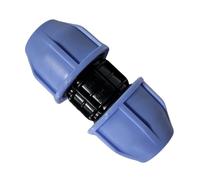 SHMOX 20mm MDPE Coupler | Durable & Leakproof MDPE 20mm Fittings for Water Systems (Pack of 1)