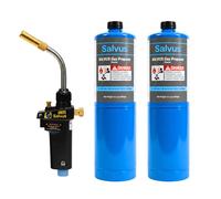 SHMOX 2X Salvus-Map HTI Blow Torch Kit with Propane Gas| High-Performance Blowtorch for Precision Applications