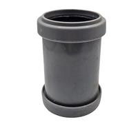 SHMOX 32mm Grey Pushfit Straight Pipe Coupler- Waste Pipe and Fittings