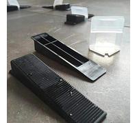 SHMOX Tile Leveling System Levelling Clips for Wall Floor Tile Spacer1/1.5/2/3mm - Without PLIER - 400 2MM - Spacer - Without Wedges