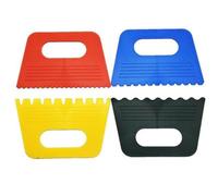 Shmsbdre Art Scrape Tool Set with 4 Colors for Texture Effects