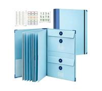 Shmsbdre Important Document Organizer Bound Expanding File for Tax Records