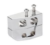 SHMTOOL 1" / 2" Chrome Aluminum Kickstand Lift Block Riser for Harley Road King FLHR 1994-2023 Electra Glide Standard FLHT 2010-2023 Street Glide FLHX 2006-2023 Ultra Limited FLHTK 2014-2023