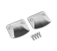 SHMTOOL Aluminum Engine Head Cam End Covers for H-onda Valkyrie 1500 GL1500CT Tour GL1500CF Interstate GL1500C 1997-2003, Chrome