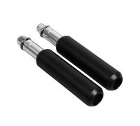 SHMTOOL Black 6 inch Shock Mount Frame Slider Crash Bar Protector for Harley Dyna Models Fat Bob Street Bob Low Rider FXDL 2006-2017