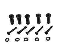 SHMTOOL Black Motorcycle Windshield Windscreen Well Nut Bolt Screws Kit for Harley Road Glide FLTRX Limited FLTRK 1998-2023