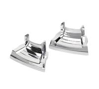 SHMTOOL Chrome Aluminum Left Right Spark Plug Covers For Harley Touring M8 Street Glide Road King Electra Glide Road Glide FLHX FLHR 2017-2023 and Softail 2018-2023