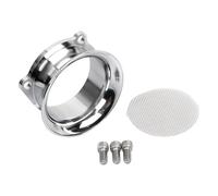 SHMTOOL Chrome CV Carb Velocity Stack Short for Harley Dyna Super Glide Softail Fat Boy Sportster Electra Glide 1988-2006