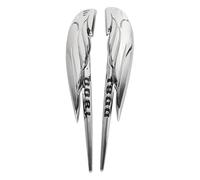 SHMTOOL Chrome Motorcycle ABS Plastic Eagle Emblem Badge Fit for Honda GL1800 Goldwing 1800 Gold Wing GL1800 Audio/Comfort GL1800 Airbag/ABS GL1800 Audio/Comfort/Navi/XM 2001-2017