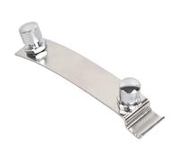 SHMTOOL Chrome Smooth Nut Motorcycle Rear Fender Stud Plate Support Bracket for Harley Touring Electra Glide Street Glide Road Glide Road King Softail 1999-2023