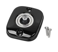 SHMTOOL Front Brake Master Cylinder Cover Cap for Harley Dyna FXD 2006-2017 Softail 2006-2014 and Touring Electra Glide Road King 2005-2007,Black