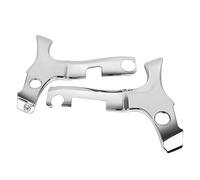SHMTOOL Left Right Chrome Frame Covers ABS Plastic For Suzuki GSXR1300 Hayabusa 1997-2017