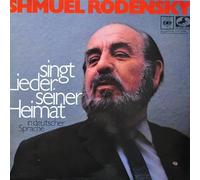 SHMUEL RODENSKY - SHMUEL RODENSKY SINGT LIEDER SEINER HEIMAT IN DEUTSCHER SPRACHE Bildhülle 1968 mit ORIGINAL Firmen-Werbe-Innen-Schutz-Hülle / CBS # S 63409 / MEIN JIDDISCHE MAMME / PAPIROSSEN / ROSINEN UND MANDELN / MARGERITEN / ACHTZIG ER UND SIEBETZIG SIE / JERUSALEM / MOMMELE u.v.a.