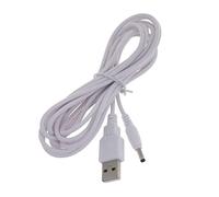 Shntig 1m/2m/3m 5V Power Cord USB to 3.5mm x 1.35mm Barrel Jack Adapter Connector Charging Cable Plug Not Support 12 Voltage