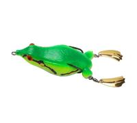 Shntig 1Pc Frogs Lures Large Mouth Swimbaits Fishing Large Feet Baits Double Propeller Legs for Freshwater Saltwater Fishing Frogs Baits