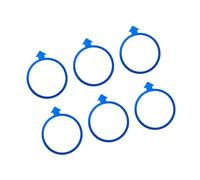 Shntig 6Pcs Rings for Soccer Training and Coordination Development Rings for Athletic