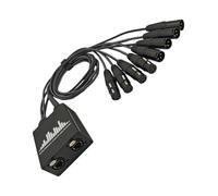 Shntig 8Way Networks Extender RJ45 to 8Channel 3Pin XLR Cable Extender for Stage Speakers Networks Signals Extenders Home Thank