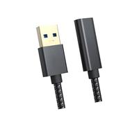 Shntig Accessory Extension Cable, Braided USB OTG Adapter Cord with USB 3.1 Gen2 10Gbps and PD 60W 3A for Routine Work Use