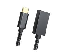 Shntig Accessory Extension Cable, Braided USB OTG Adapter Cord with USB 3.1 Gen2 10Gbps and PD 60W 3A for Routine Work Use