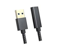 Shntig Accessory Extension Cable, Braided USB OTG Adapter Cord with USB 3.1 Gen2 10Gbps and PD 60W 3A for Routine Work Use