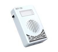 Shntig Adjustable Telephone Ringer Amplifier With Flashing Lights For Landline Phone Telephone Sound Enhancer Wall Mountable