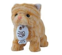 Shntig Adorable Simulation Eating Treat Toy with Automatic Motion for Children Gift Option Automatic Walking Plush