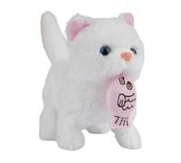 Shntig Adorable Simulation Eating Treat Toy with Automatic Motion for Children Gift Option Automatic Walking Plush