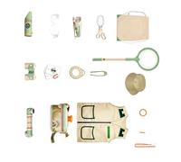 Shntig Backyard Nature Play Toy Set with Catching Tools Goggles Binoculars Cards and Outdoor Observation Activity Gear Toy Family Outdoor Fun Curiosity Set