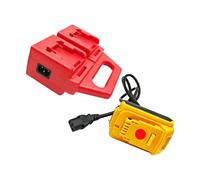Shntig Battery Adapter for DW/MKI/MWK 18V 21V Lithium Tool with Extended Cable and Overload Protections for Construction Projects Multiple Battery Tool Power
