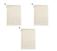 Shntig Breathable Cotton Drawstring Storage Bags Assorted Sizes for Freshness Produce Kitchen Organization Sustainable Reusable Sustainable Meshes Bags