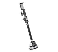 Shntig Car Windshield Phone Mount with Multi-Joint Suction Holder for Map Checks and Daily Driving Screen View on the Road Vehicle Phone Cradle Map Check Mount