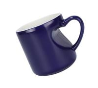 Shntig Ceramic Mug with Comfortable Heart Shaped Handle Grip Color Changing Coffee Cup for Home Offices Use Dishwasher Safe Coffee Cup