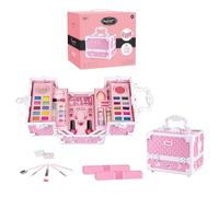 Shntig Educational Beauty Playset for Featuring Realistic Accessories to Encourage Imagination Pretend Makeup Set
