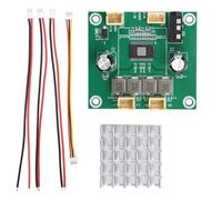 Shntig Efficient Digital Amplifiers Board 50W+50W Output for Speakers DC5V-26V Two Channel High Fidelities Amplifiers Board