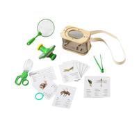 Shntig Explorers Set for Kids Aged 4 and Up Gogga Observation Box Handy Scooper Catcher Butterfly Net Educational Toy Gogga Observation Box
