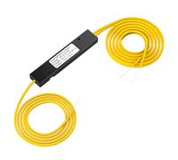 Shntig Fiber Opticals Splitter 1310-1550nm Suitable for Building Distribution Systems Opticals Splitter Fiber Abs Housing for Home and Offices Networks Installation with Multiple Port Single Mode