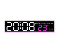 Shntig Innovative Light Alarm Clock Sunrises Simulation with Soothing Glowing for Peaceful Mornings and Evenings Digital Clock with Lamp