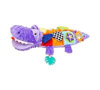 Shntig Interactive Baby Sensory Toy Stuffed Plush Alligators Toy with Bright Colors for Early Childhood Education for Newborn Boys Girl