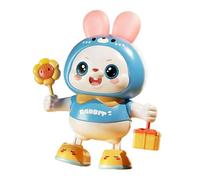 Shntig Interactive Musical Light Up Dancing Rabbits Toy for Toddler Encouraging Crawling and Learning Development Electronic Toy Music Crawling for Toddler