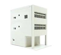 Shntig Japanese Building Assembly Kits 1/150 Scale for Model Lovers and Decorators City Planning Project Landscape Construction Scale Model Set for Adult