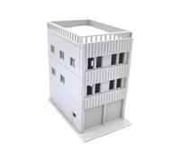 Shntig Japanese Building Assembly Kits 1/150 Scale for Model Lovers and Decorators City Planning Project Landscape Construction Scale Model Set for Adult