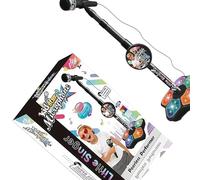 Shntig Kids Karaoke Machines Microphone Toy with LED Light for Children Singing and Dancing Fun Educational Music Instrument Toy Party Karaoke Machines