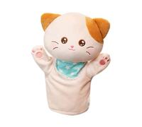 Shntig Lovely Cartoon Animal Plush Hand Puppet Toy for Kindergarten Interactive Animal Character Figure Doll for Imagination Story Telling Puppet