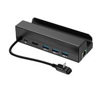 Shntig Multi Port USB Dock for Handheld Gaming with Metal Case and Display SteamHandheld Docking Station