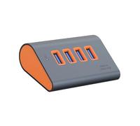 Shntig Multi Port USB Hub 3.2 Extension 10Gbps Transmission Aluminum Body Plug Play for Desktop External Devices USB Hub for Keyboard